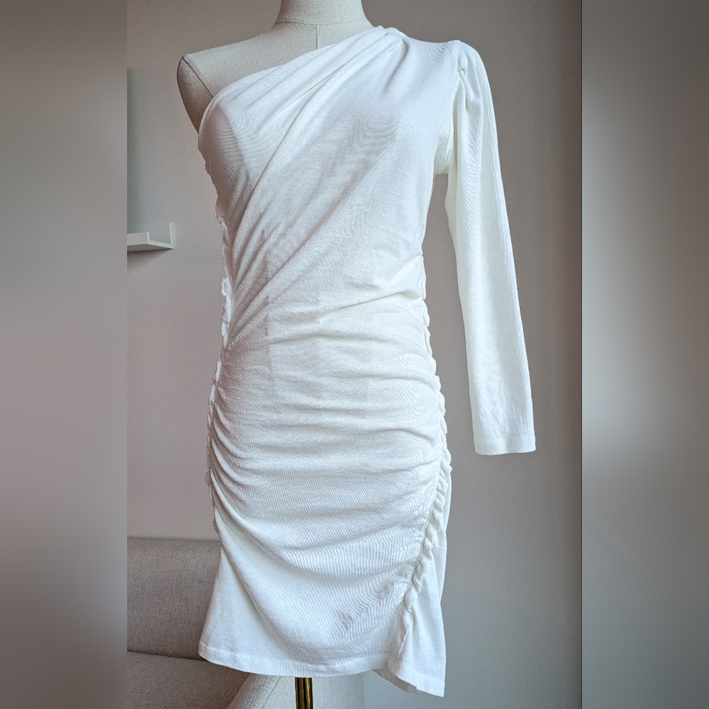 IRO One Shoulder Mini Dress